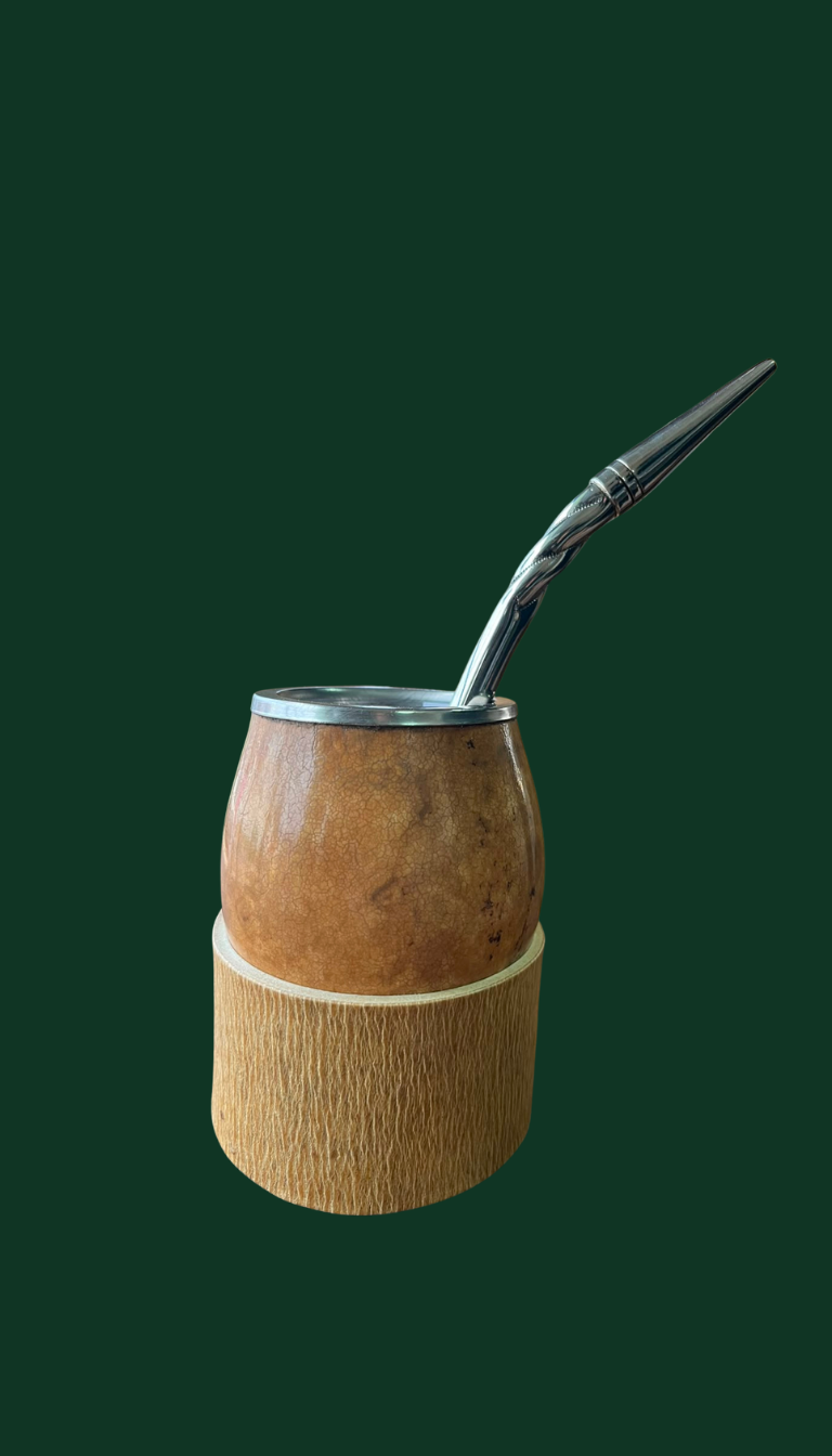 Mate con virola chata inox