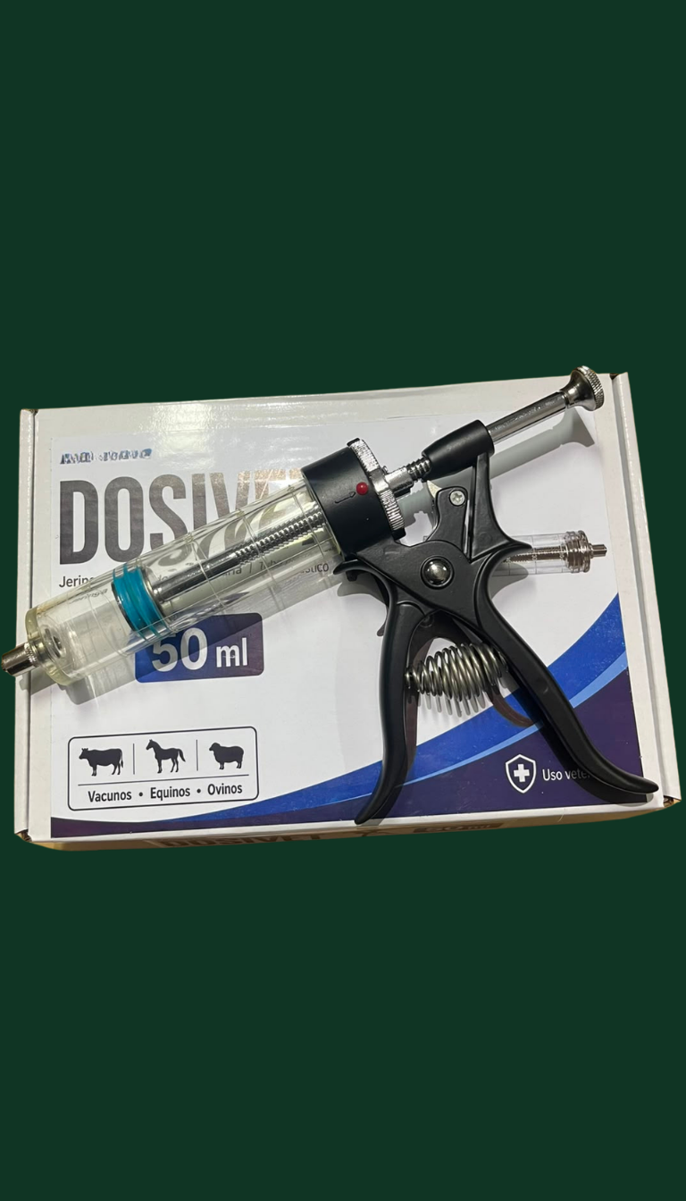 Jeringa automática tubo plástica 50cc