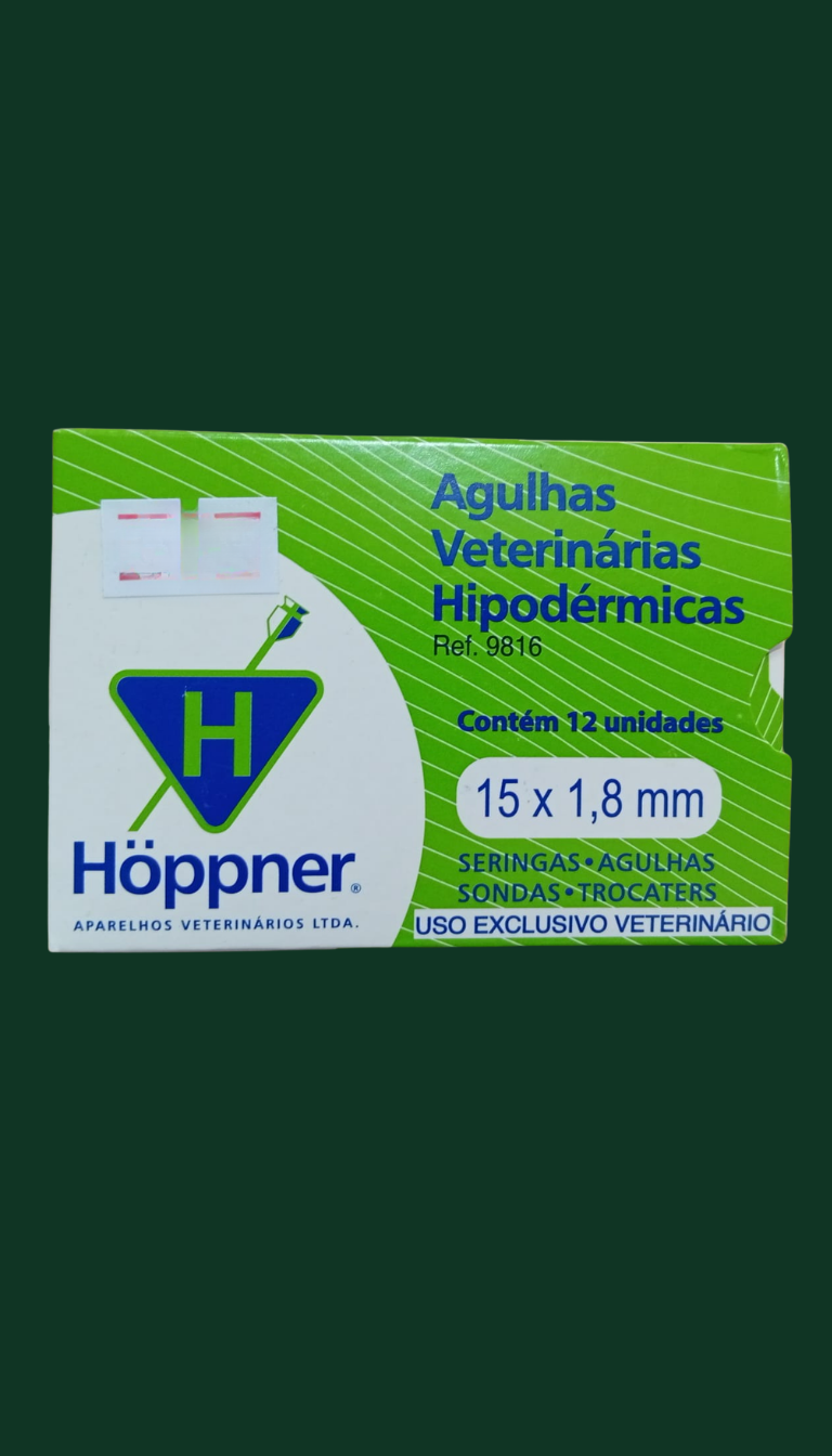 Aguja hipodérmica Hoppner 15x1,8mm