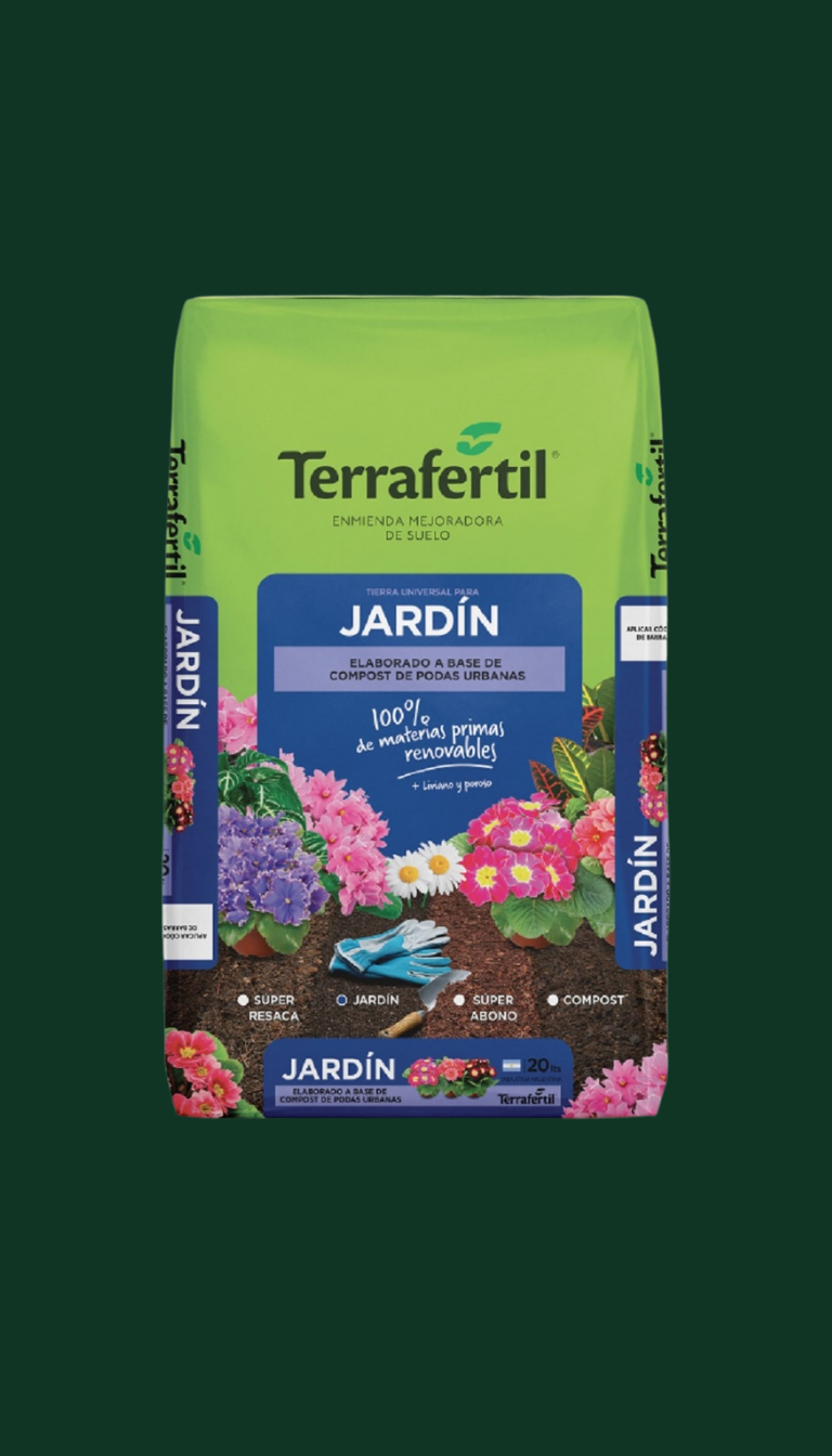 Terrafertil para Jardín 20 lts
